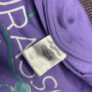 Purple Graphic sweatshirt